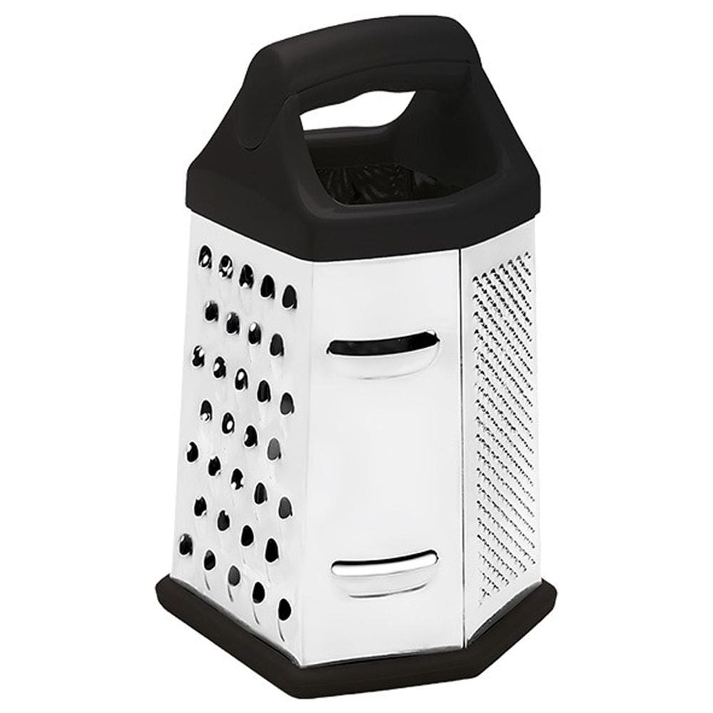 Ralador de 6 Faces em Inox Perfeito Ralar e Fatiar Precisão