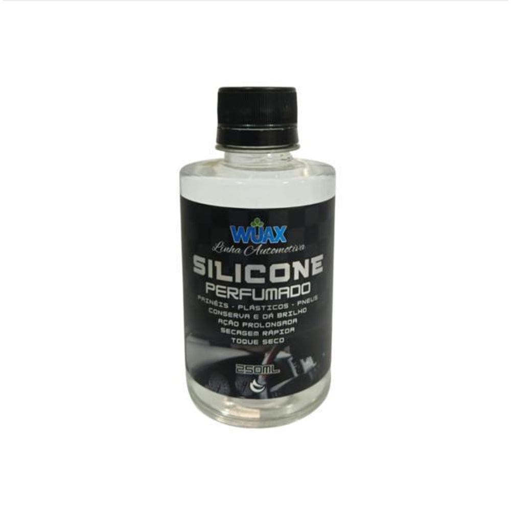 Silicone Automotivo Perfumado Painel Rodas Pneus 250Ml Wuax