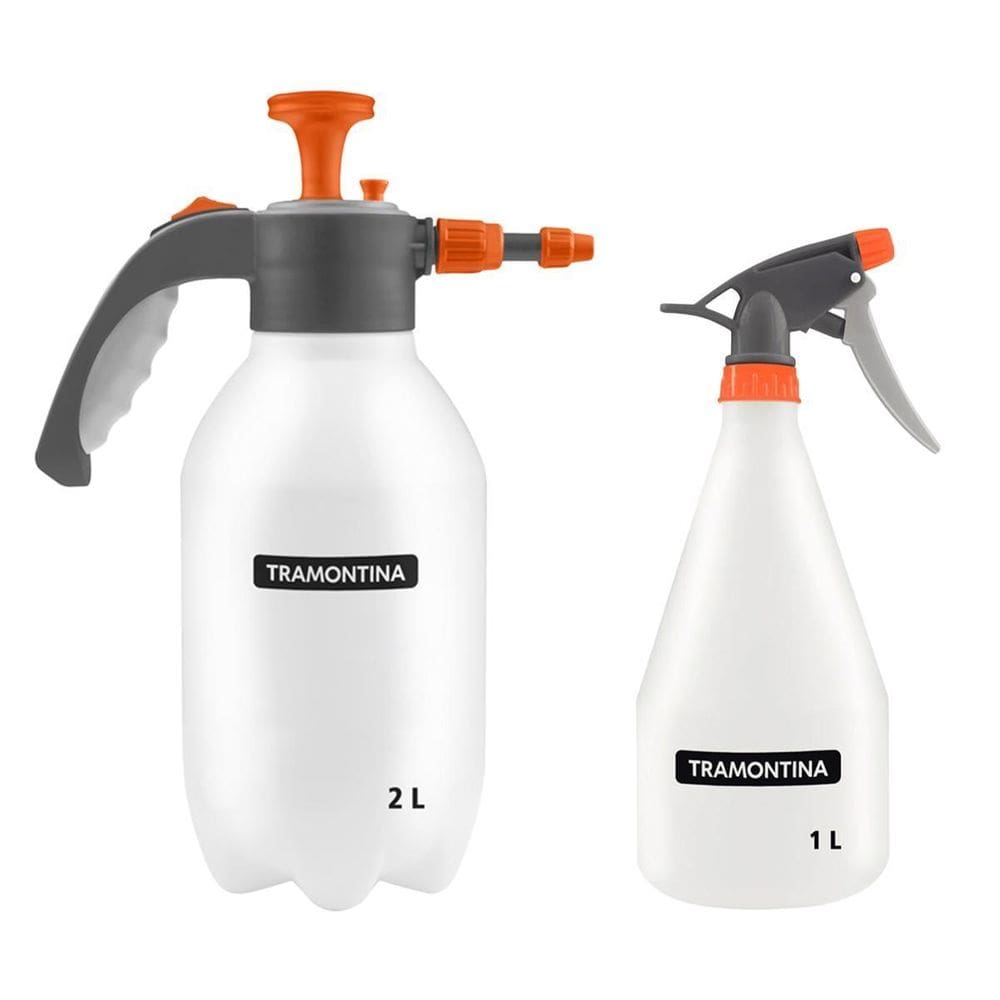 Kit Pulverizadores Manuais De 1 Litro + 2 Litros Tramontina