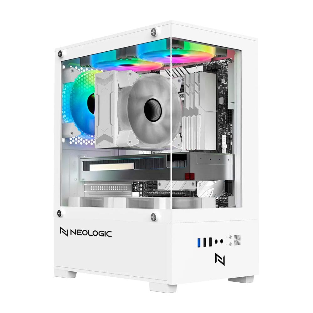 Pc Gamer Ryzen 5 5600GT, 16GB 3200Mhz, (Radeon Vega 7 Integrado), A520M DX, SSD 1TB M.2, 500W 80 Plus, 3 fans RGB, Neologic - NLI89076