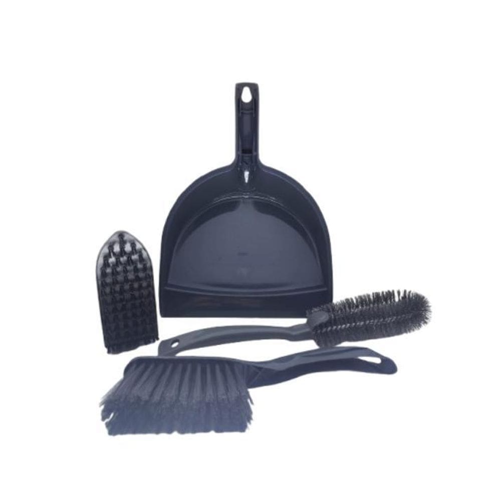 Kit Limpeza Completo Multiuso Escova Pá Vassourinha Limpador