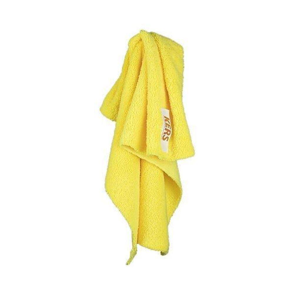 Flanela Microfibra Amarela 40X60Cm 360Gsm - Kers