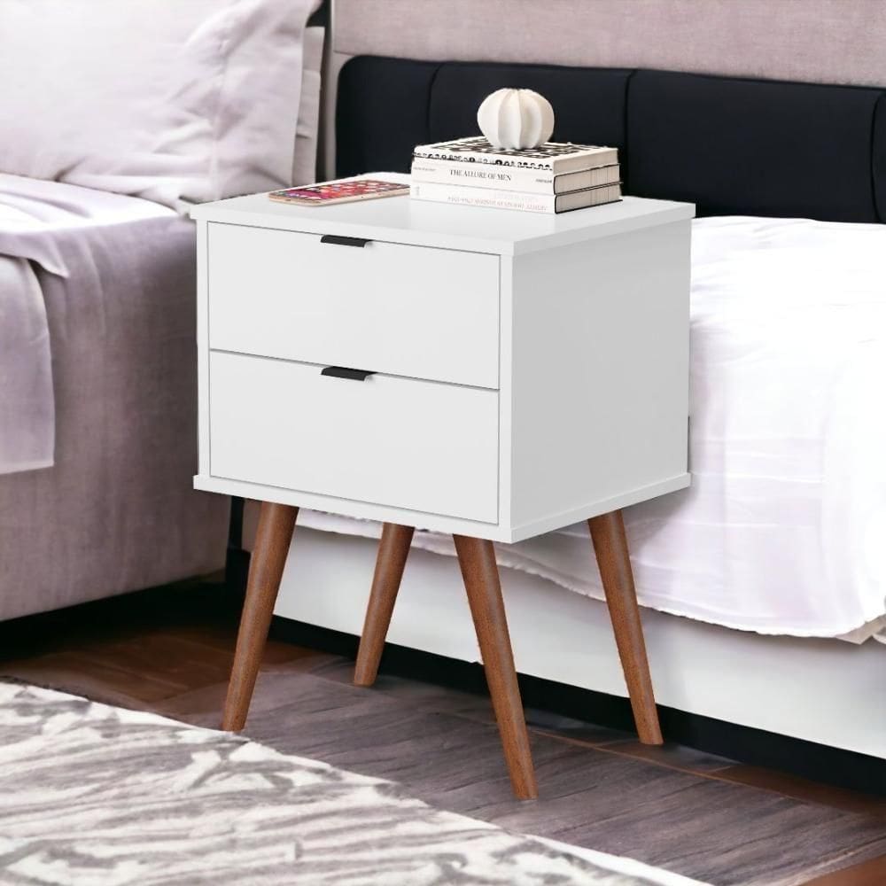 Mesa De Cabeceira Jb 1818 Branco Bechara