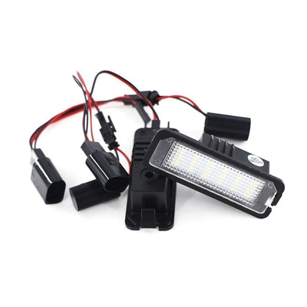 Luz De Placa Lanterna Led Vw Polo Hatch