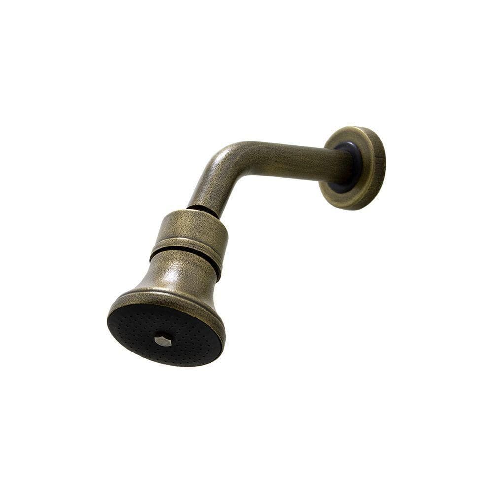 Chuveiro Industrial Rustico Ducha Articulável Banheiro Lavatório Dourado Ouro Velho Metal Luxo