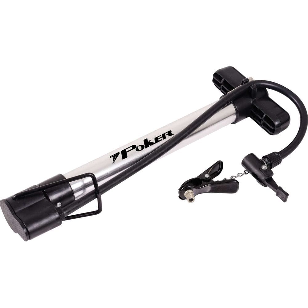 Bomba de ar Bike/Bola com 02 Bicos Poker