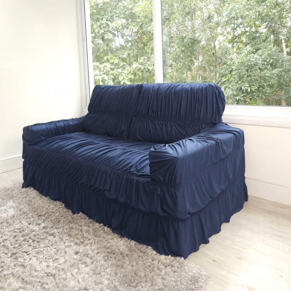 Capa Para Sofá Retrátil E Reclinável 3 Lugares