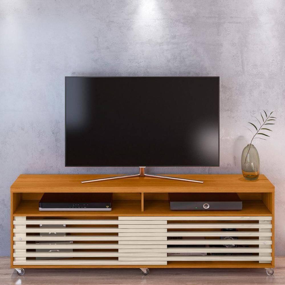 Estante Com 2 Portas Petrolina Cinamomo Off White