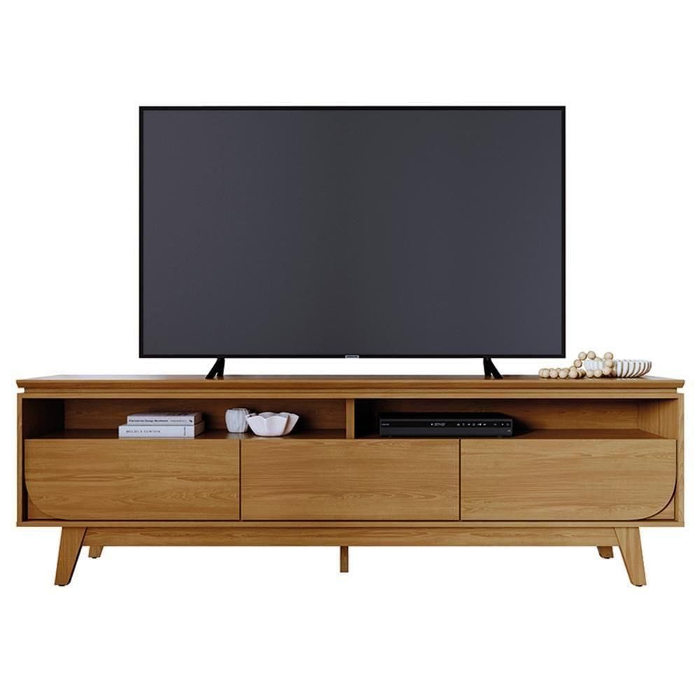 Rack Bancada Selene Cumaru Para Até 75” - Madetec
