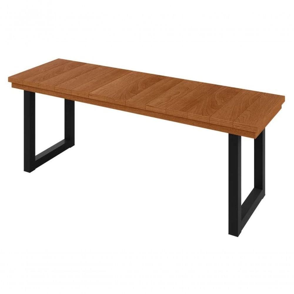 Banco Para área Gourmet De Madeira Maciça - Capri-1,30m - Paonanda Decor