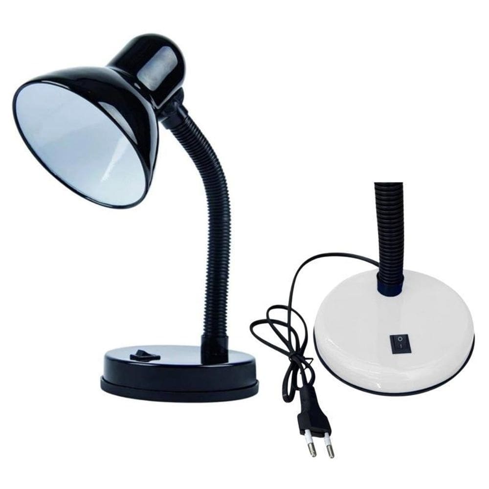Luminária De Escrivaninha Bivolt Econômica Led
