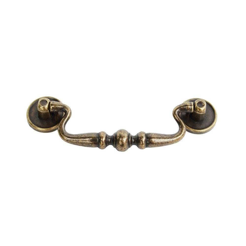 Puxador Para Moveis Colonial Alça Ouro Velho  Kit 10 Unidade