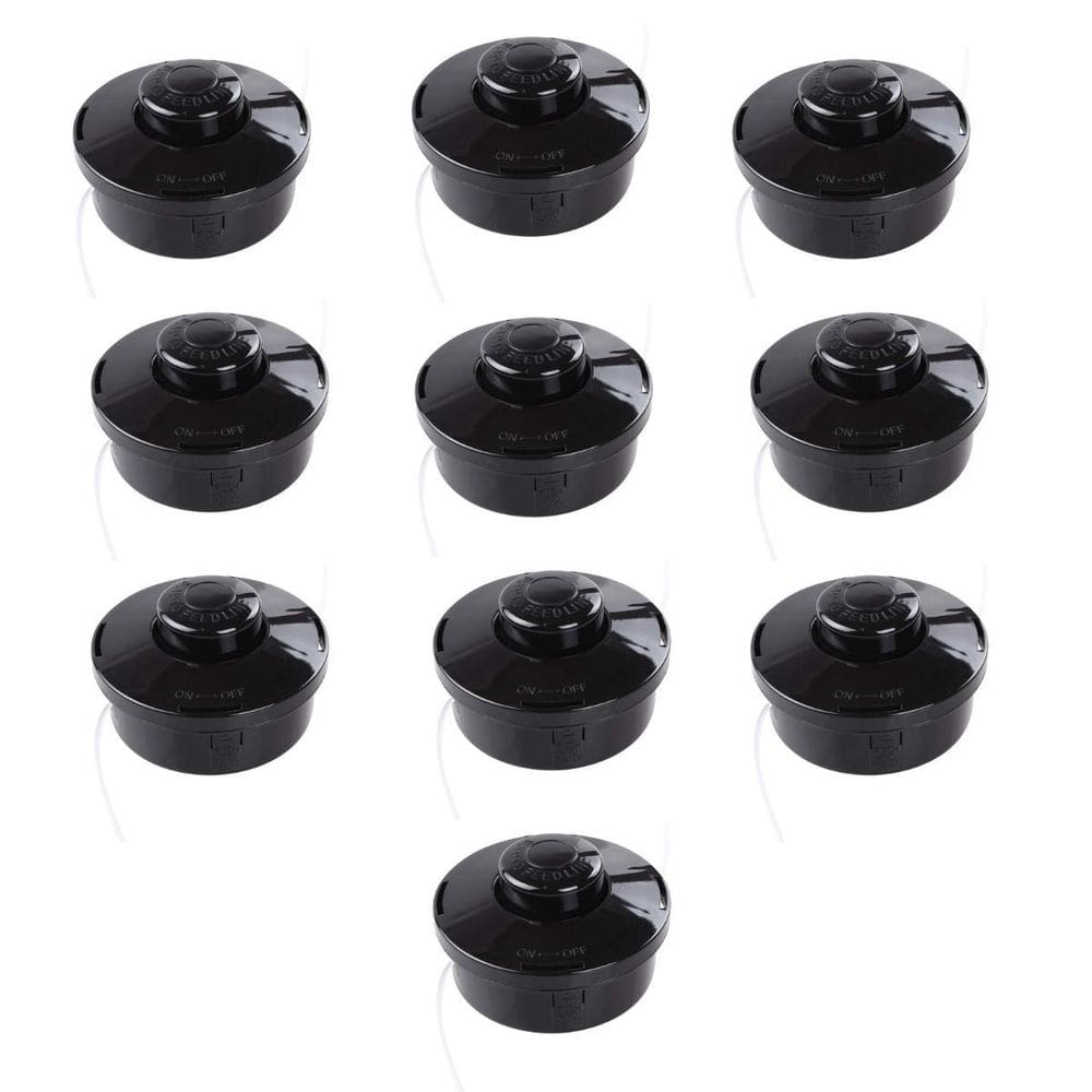 10 Carretel Automatico Roçadeira Para Nakasaki Tekna Branco