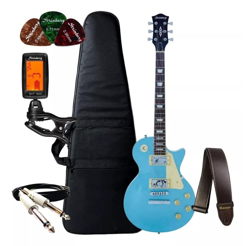 Guitarra Strinberg Les Paul Lps230 Mb+ Acessórios