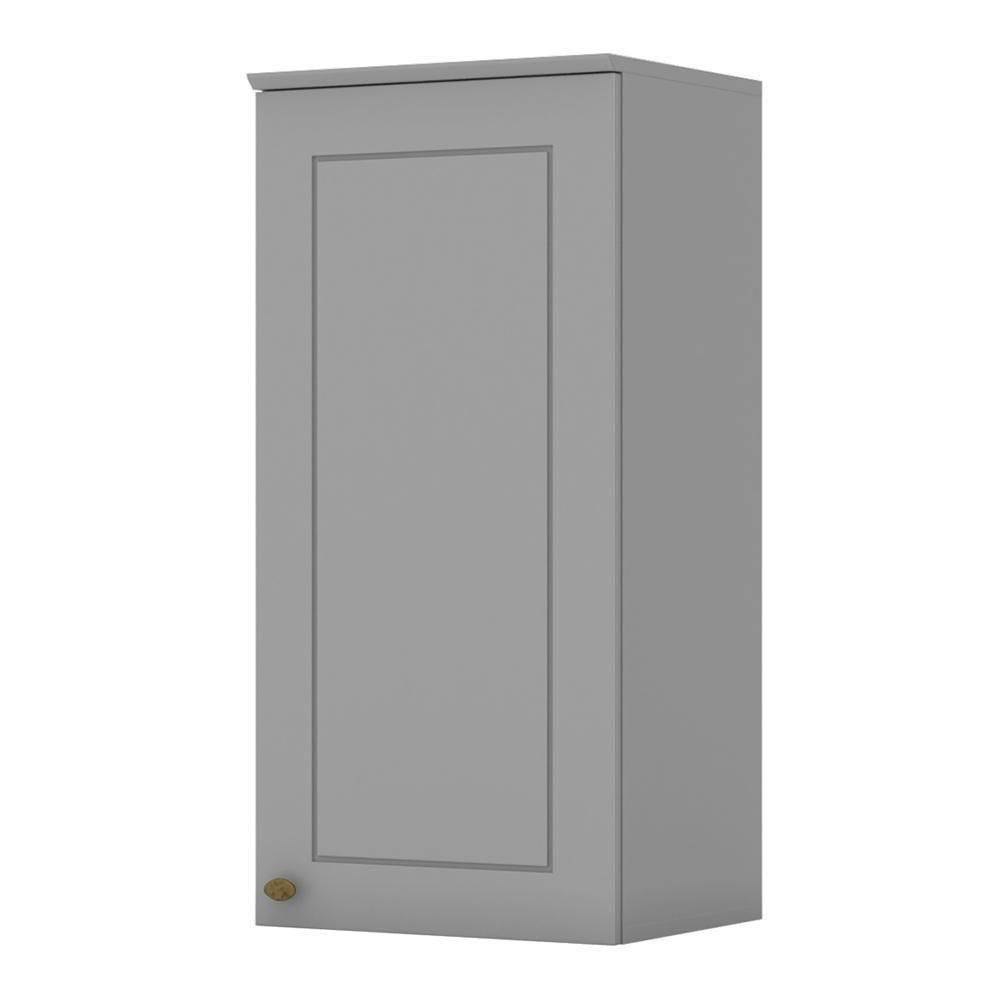 Armário Aéreo 1 Porta 40cm Americana Cinza - Móveis Henn Cinza