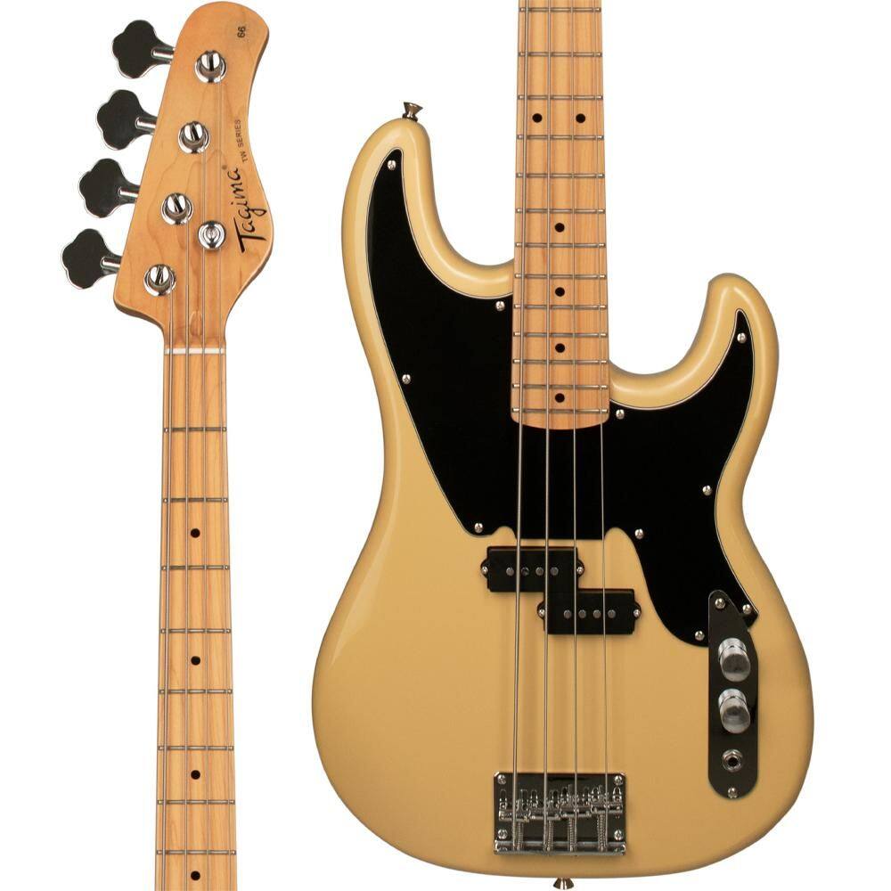 Contrabaixo Tagima Tw 66 Butterscotch Precision 4 Cordas Passivo Escala Clara