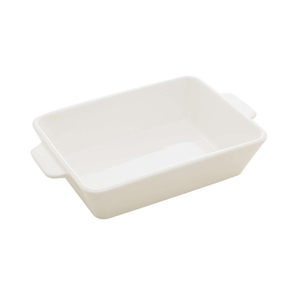 Refratário de Porcelana Branco 28cm - Lyor