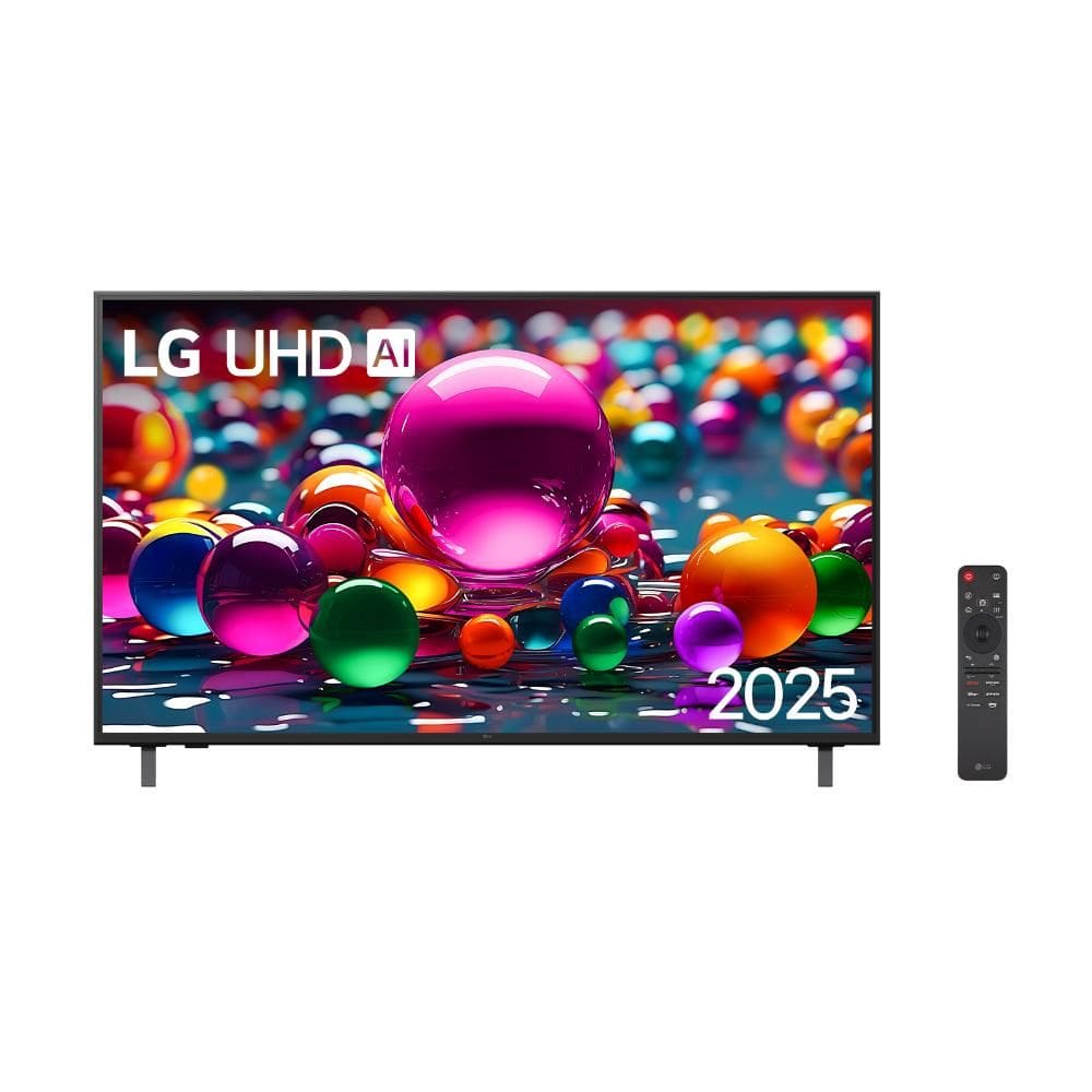 Smart TV 4K 50&quot; LG UHD 50UA8550PSA Processador a7 Ger8 AI Alexa integrado Otimizador de Jogos webOS 25 compatível com Controle Smart Magic