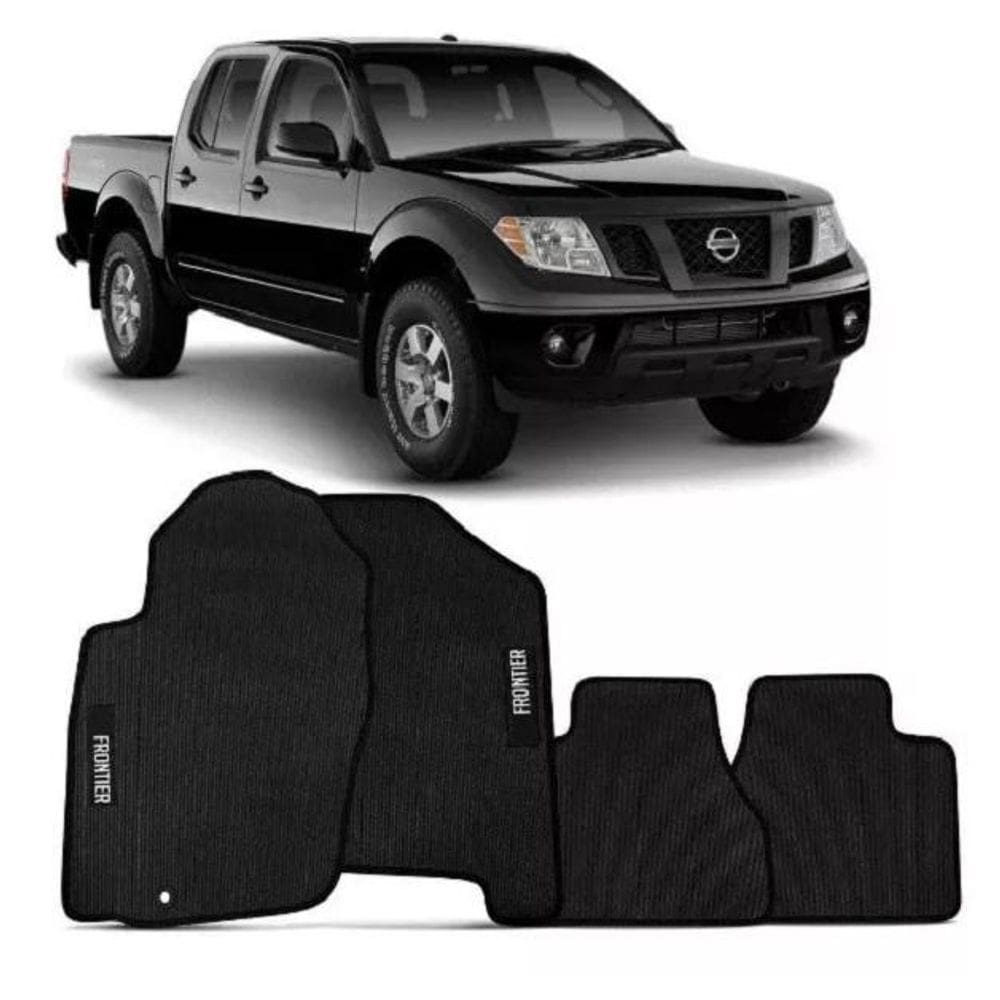 Tapete Automotivo PVC Frontier 2003 a 2013 4 pecas