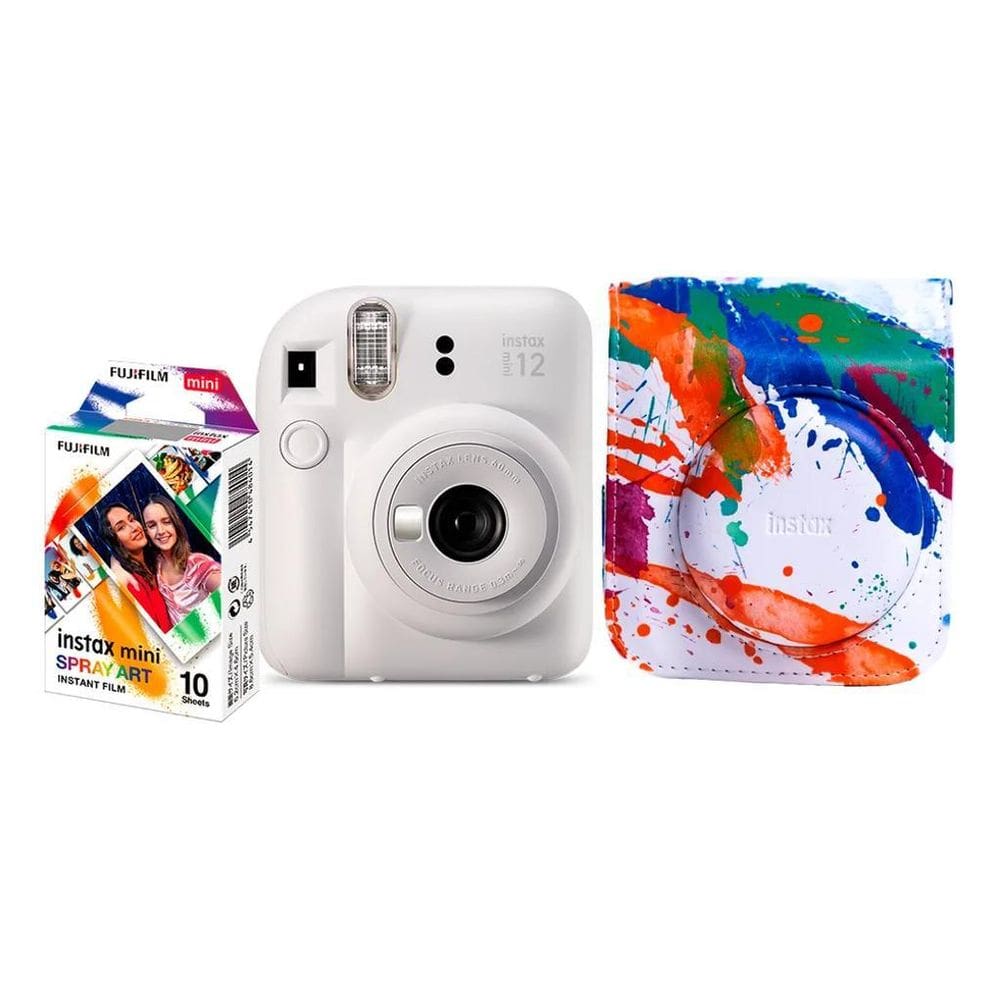 Câmera Instax Mini Kit Cor Branco