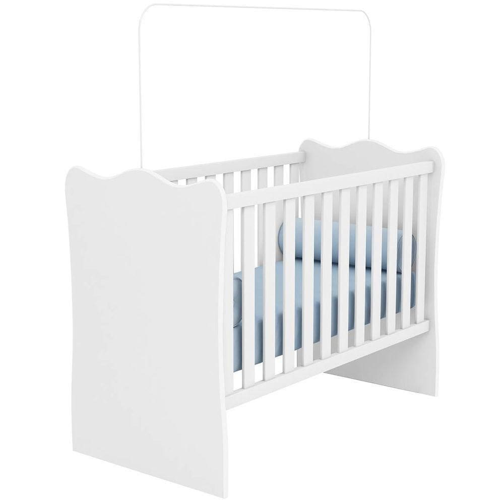Berço Infantil Mdp Doce Mel Branco