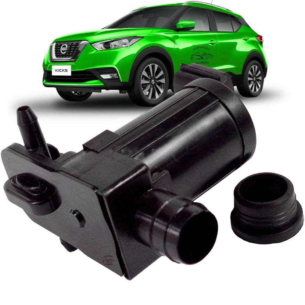 Bomba Lavador Esguicho Parabrisa Grosso Kicks 2019