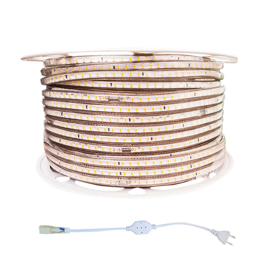 Fita de Led 5050 Rgb 10M Prova D`água com 1 Controlador 110v