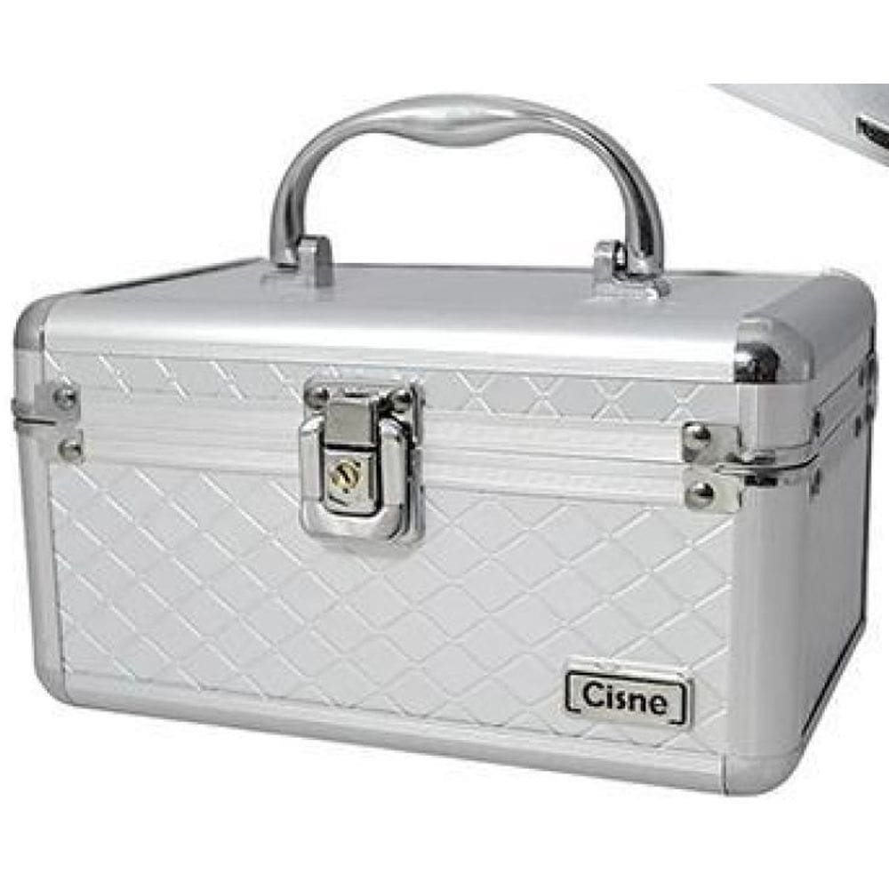 Maleta Completa Cisne Organizadora Csn-L5152 - Prata