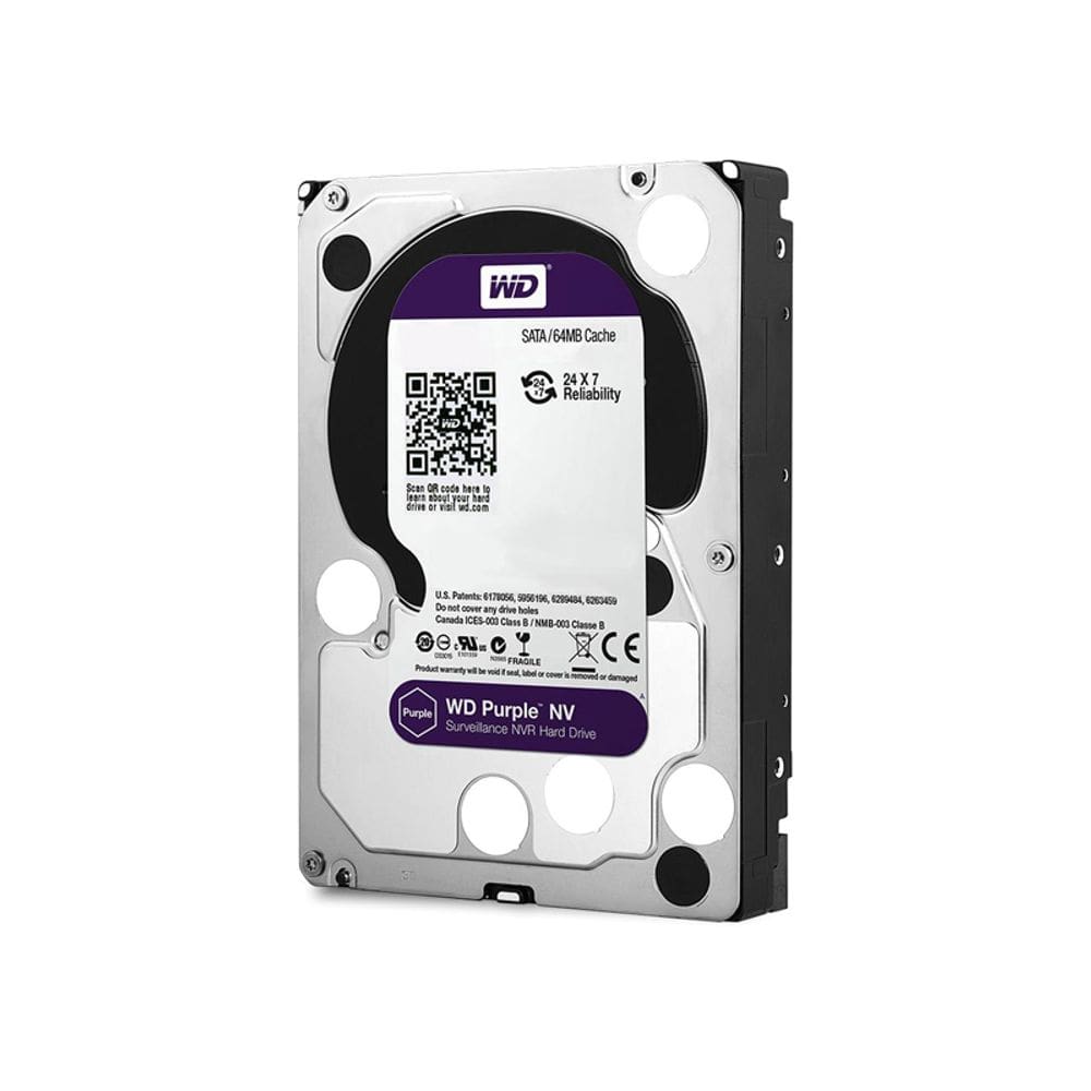 Hd Interno Western Digital Purple Dvr 1tb 3.5 Sata 6gbs 5.4k