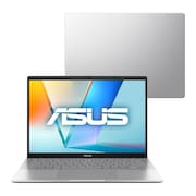 Notebook ASUS Vivobook S14 S3407VA Intel Core i5 13420H 8GB Ram 512GB SSD Linux KeepOS Tela 14” LED FHD Silver - LY054