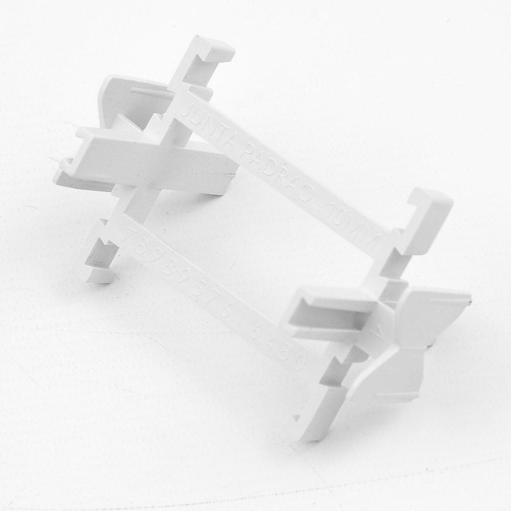 Espaçador Bloco de Vidro Branco - Padronização e Alinhamento