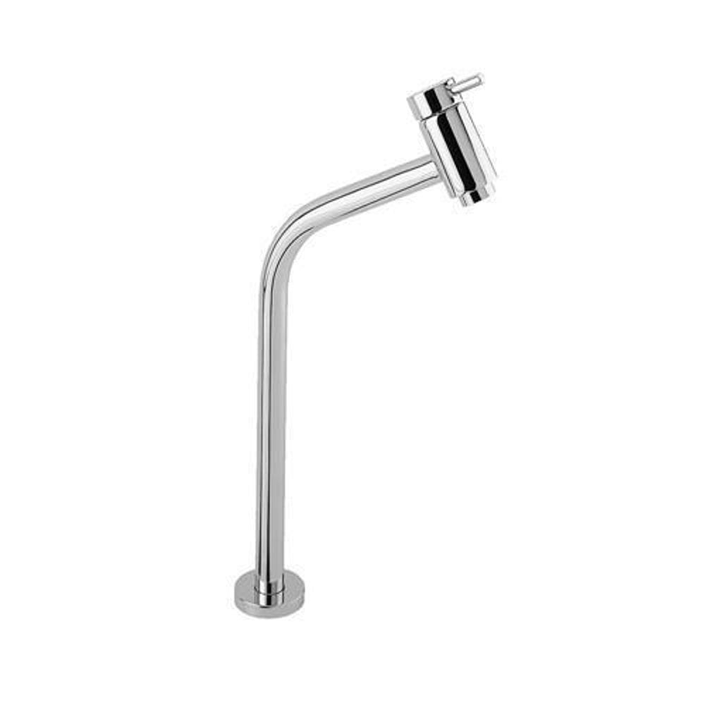 Gabinete Com Cuba Para Banheiro 60Cm Inox Branco + Torneira