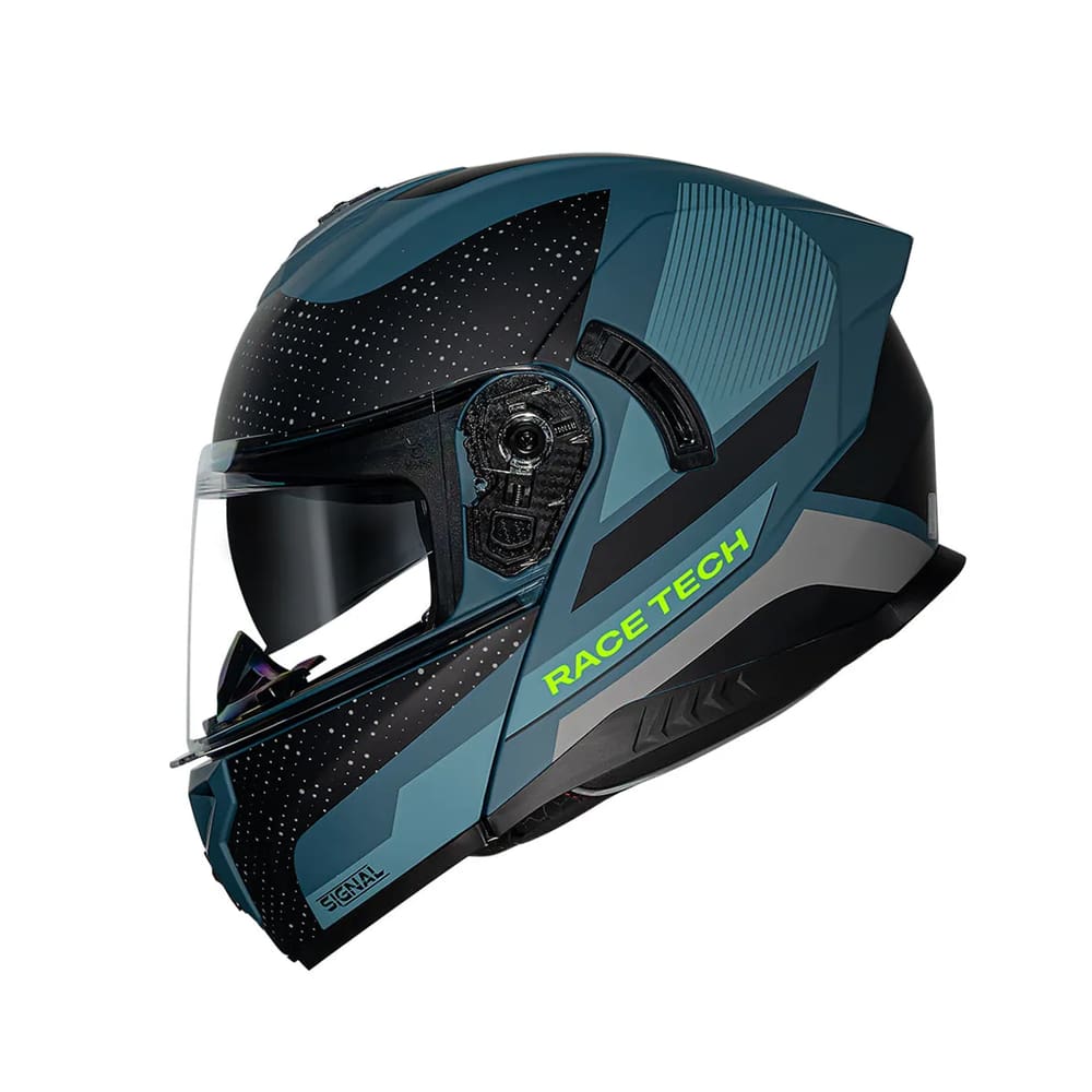 Capacete Race Tech Signal Gear Matte Blue / Black (58/M)