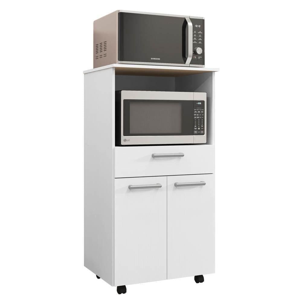 Balcão De Cozinha Duplo Para Microondas 2 Portas Duo Z06 Supremo - Mpozenato