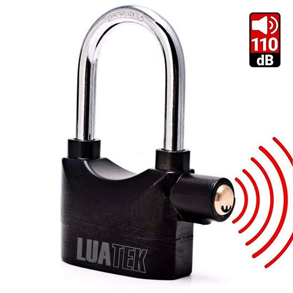 Cadeado Com Alarme Antifurto Prova De Água  Lock