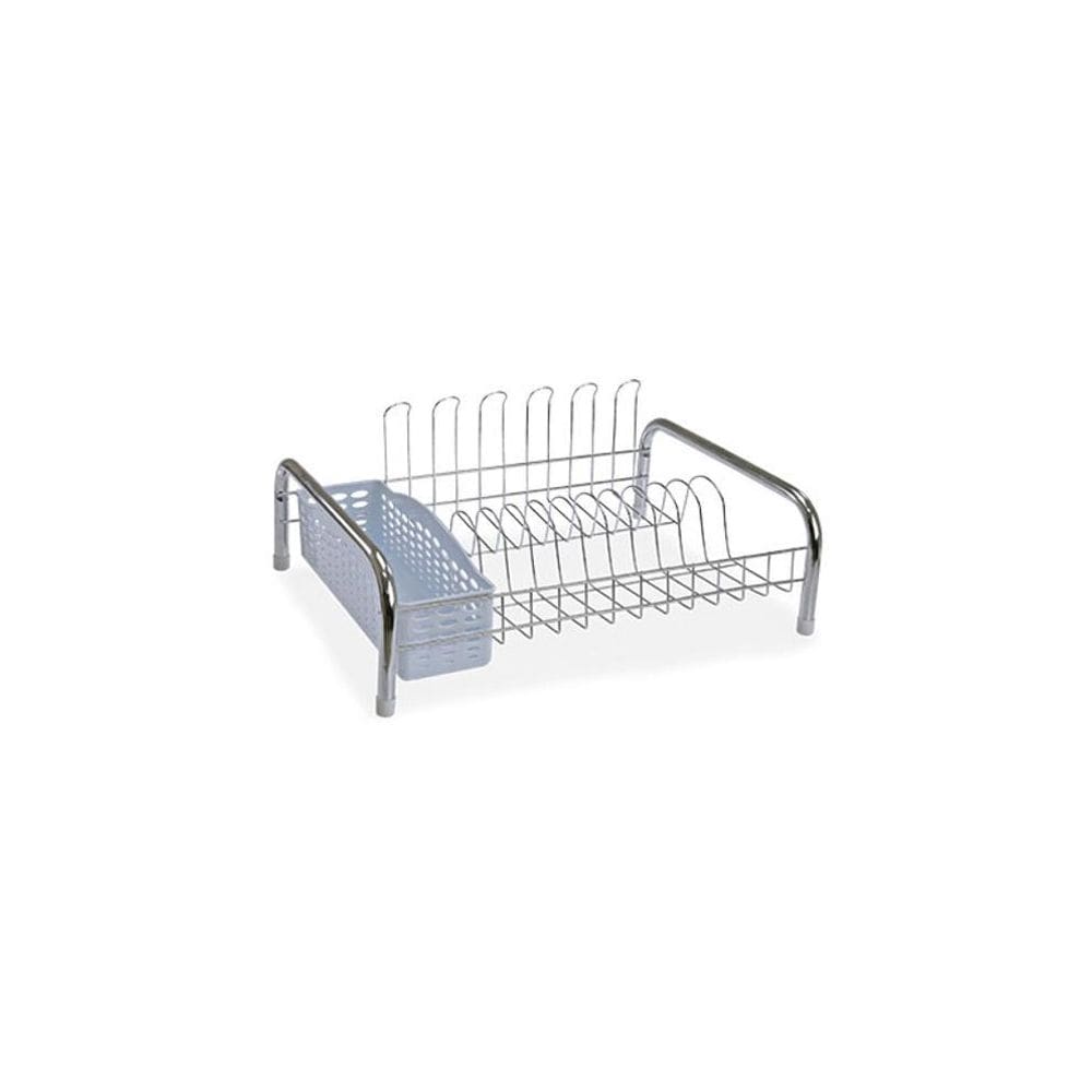 Escorredor Secador Estilo Com Porta Talher E Copo Branco