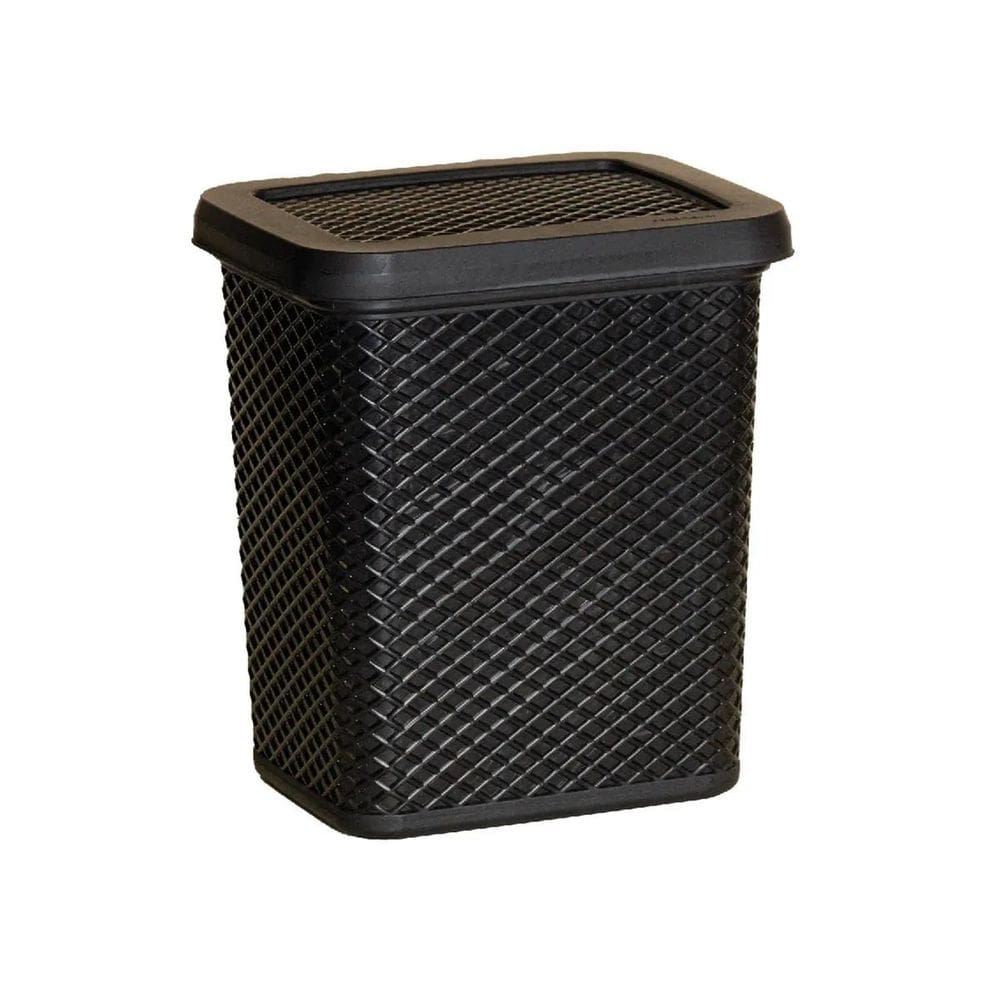 Lixeira Linea Preta 3,5L - Design Sofisticado e Durável