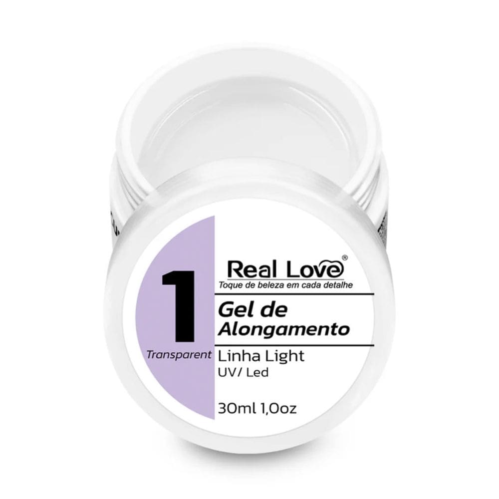 Gel De Alongamento 01 Real Love 30ml