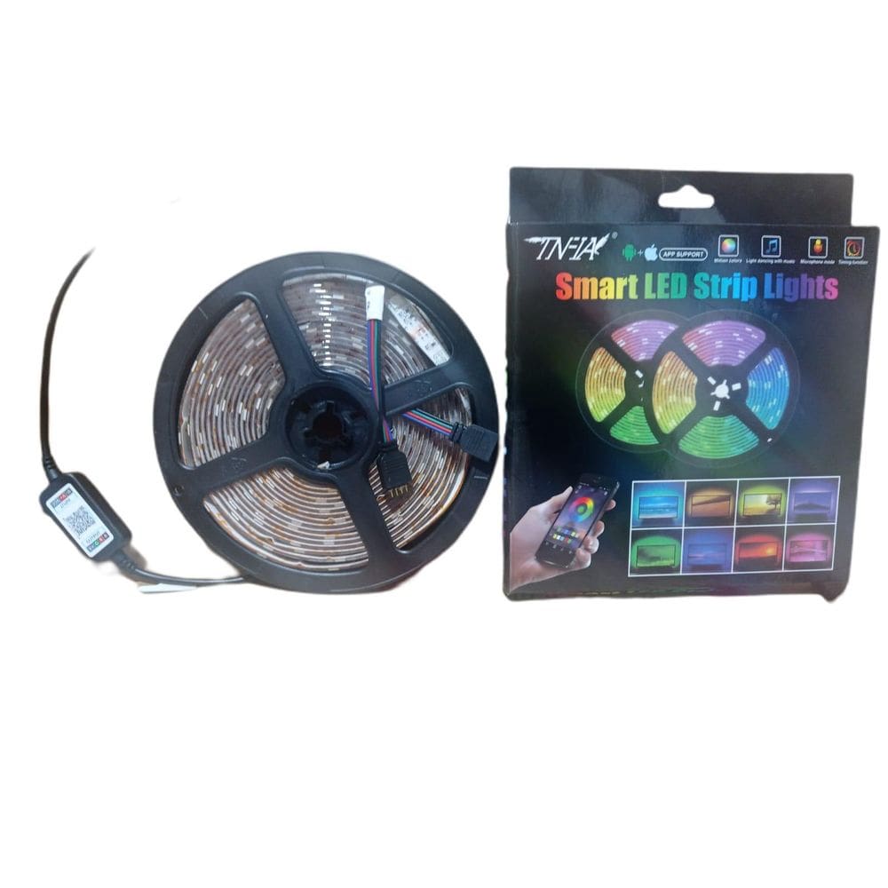 Fita Led Colorida 5050 Bluetooth Decoração Natal