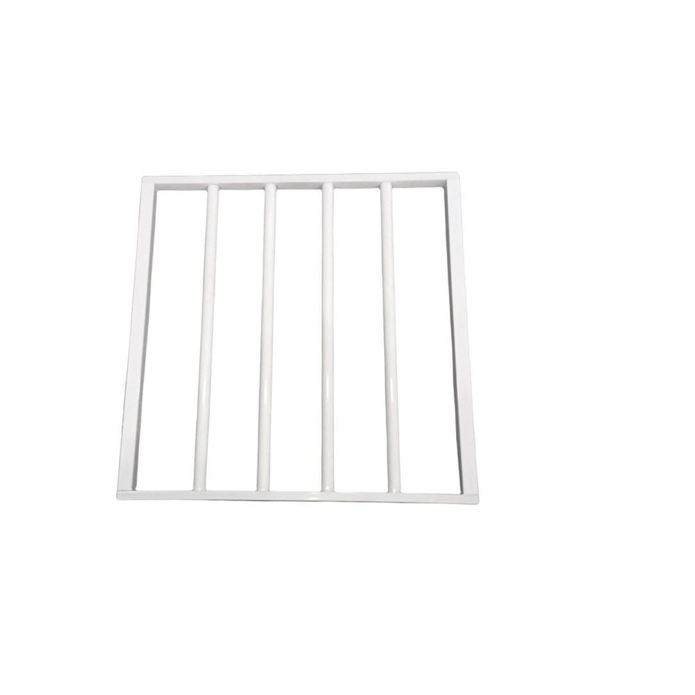 Grade De Proteção Em Alumínio Esquadrias Brasil 50X50Branco