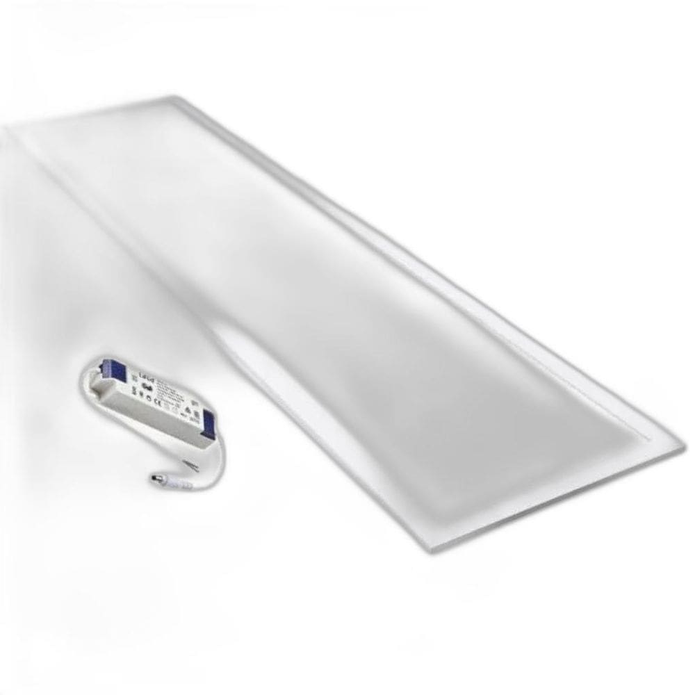 Painel Plafon Led Slim Embutir 45W 30X120 Branco Frio