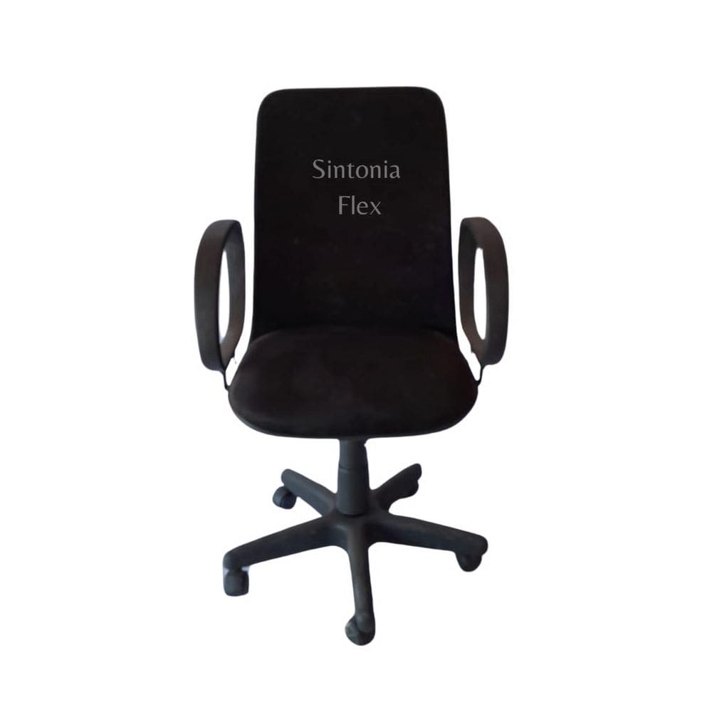 Cadeira Diretor Giratória Braço Fixo Mecanismo Relax- Tecido