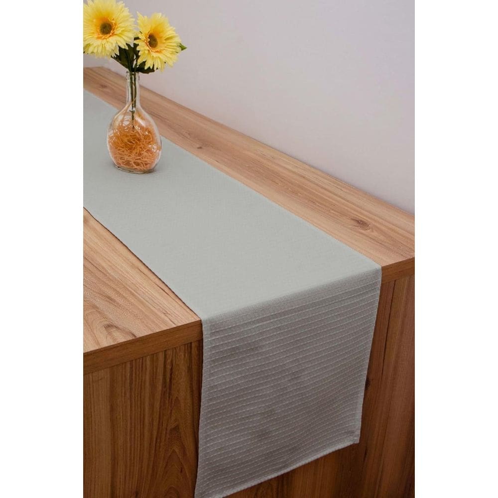 Caminho Trilho De Mesa Tecido Piquet 1,40X0,35 Decoração