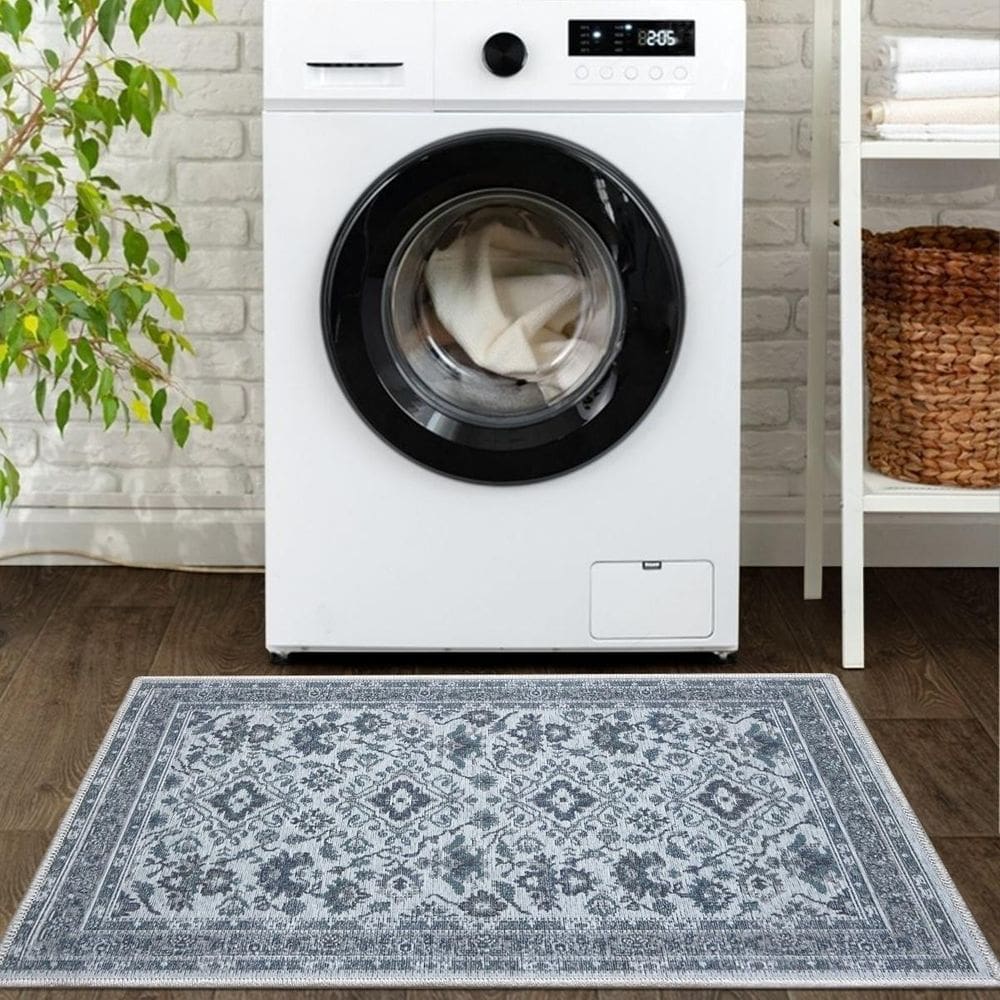 2 Tapete Lavanderia Antiderrapante 50X80 Js Fu Med M55