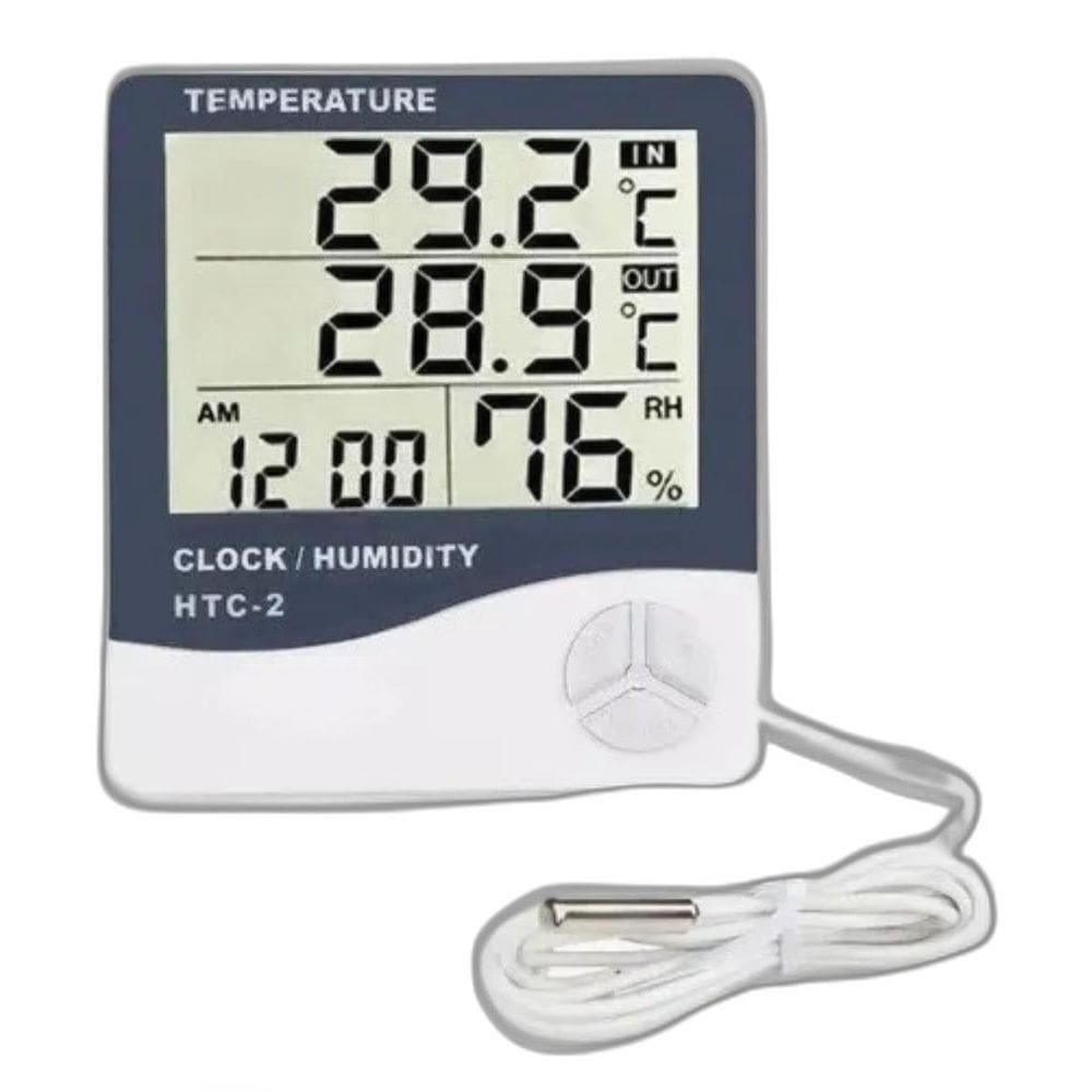 Termo-Higrômetro Digital Com Calibração Rastreável Rbc