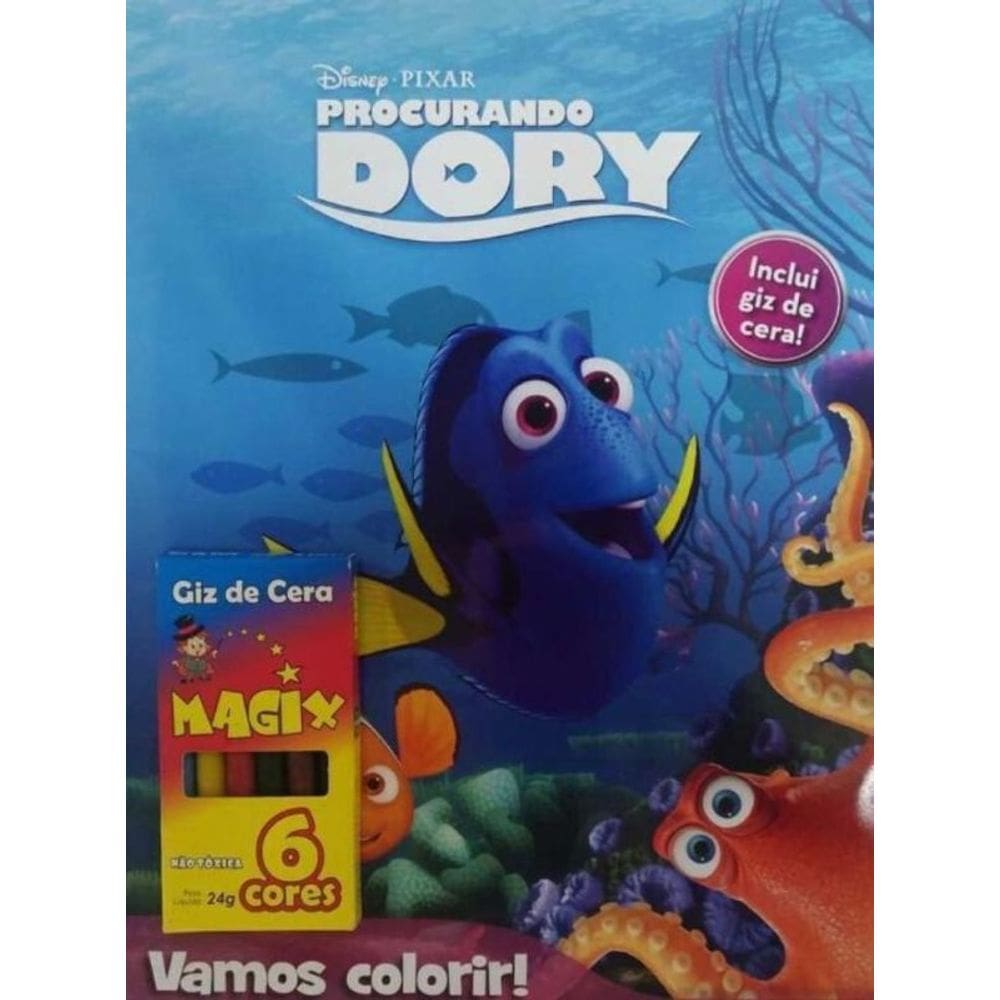 Disney - Vamos Colorir - Procurando Dory