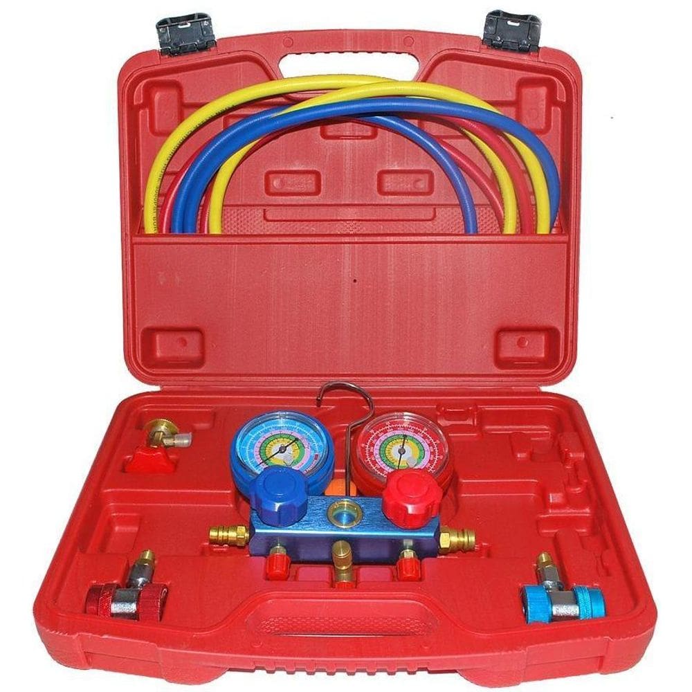 Manifold Para Gás De Ar Condicionado Kit Dm Ferramentas