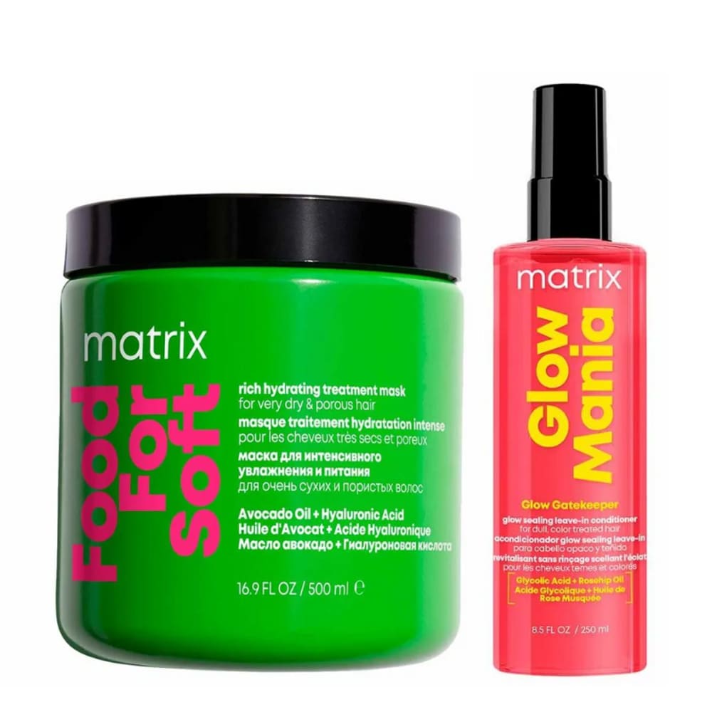 Matrix Kit Mascara + Leave In Glow Mania