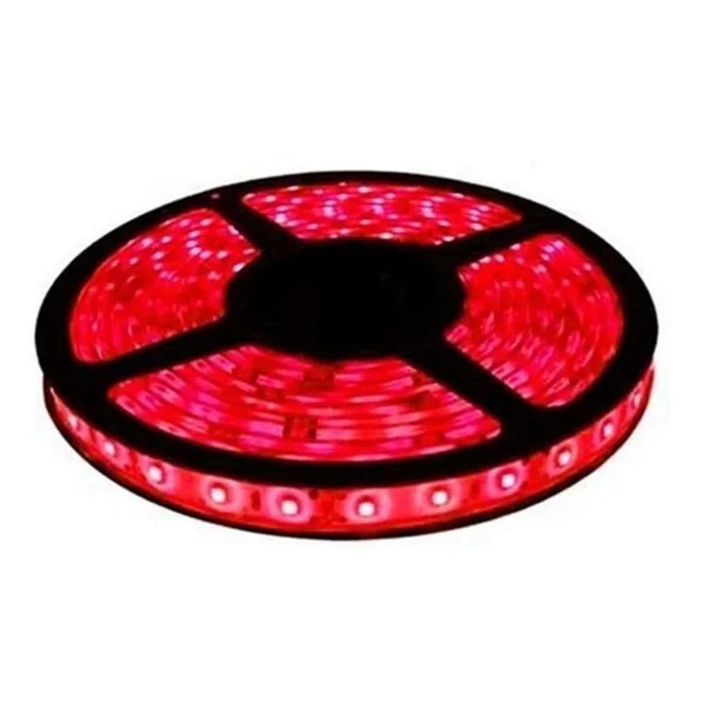 Fita Led 5050 Ip65 Vermelho 5M