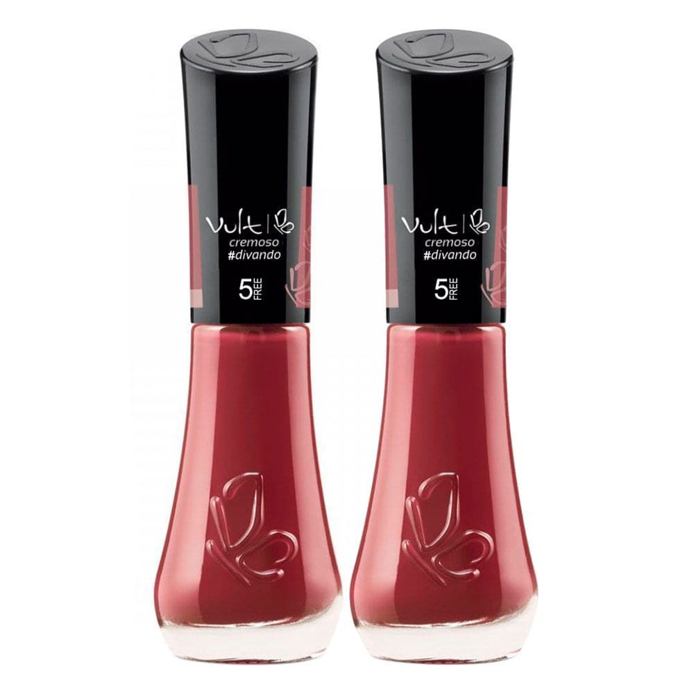 Kit 2 Esmalte Vult 5Free Divando com 8ml